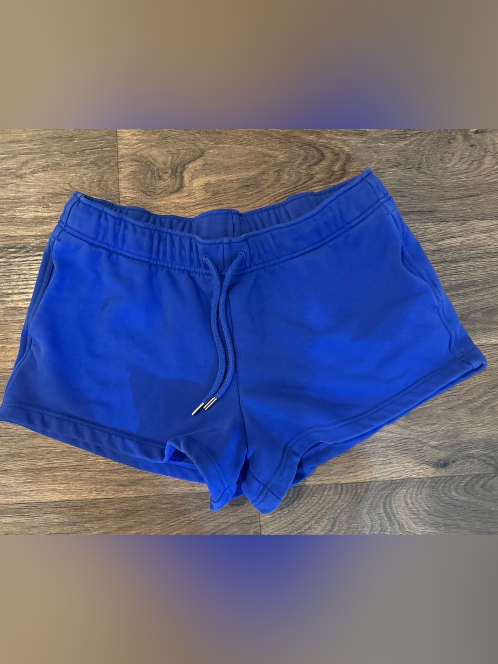 Athleta Royal Blue Athletic Drawstring Shorts